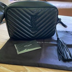 Saint Laurent Lou Matelasse' Leather Camera Bag